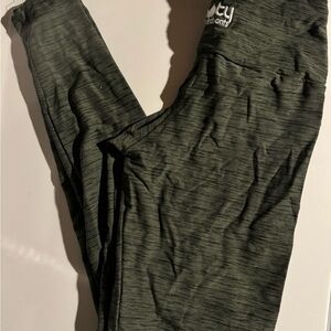 Booty By Brabants full length dark green leggings